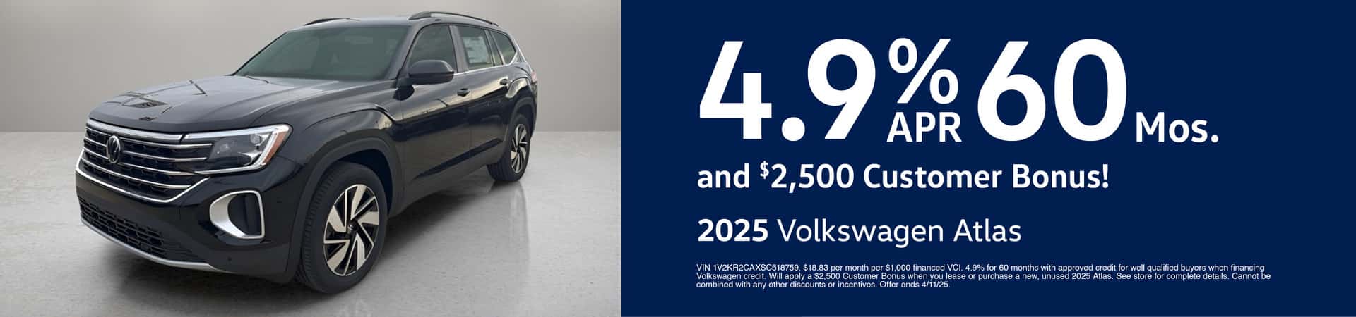 2025 Volkswagen Atlas