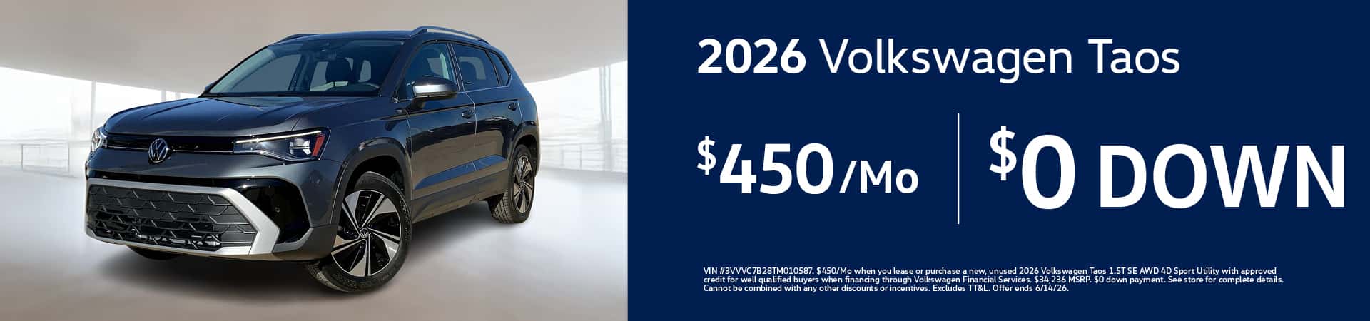 2026 Volkswagen Taos