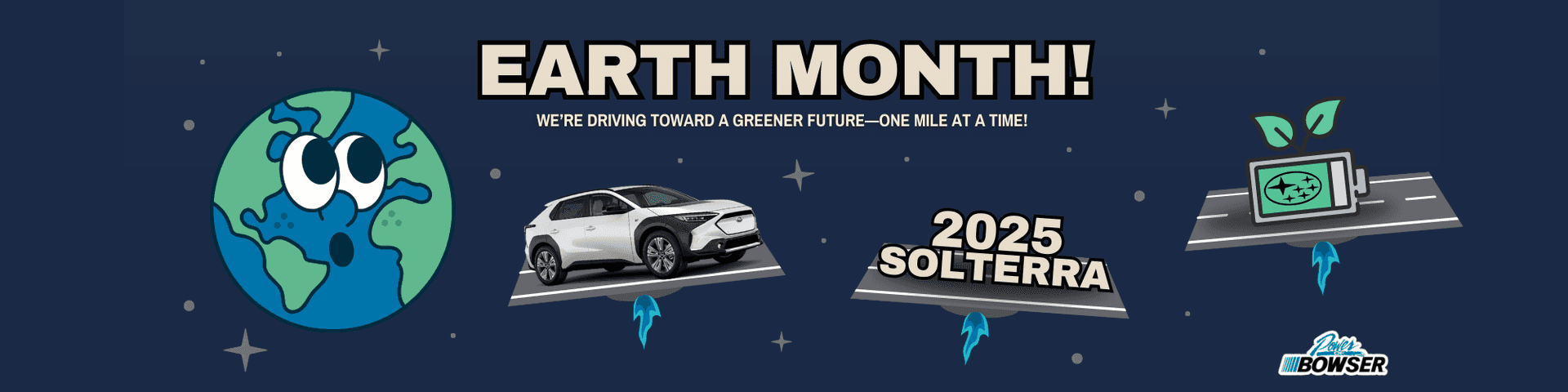 EARTH-MONTH&#8212;SUBARU-BANNER