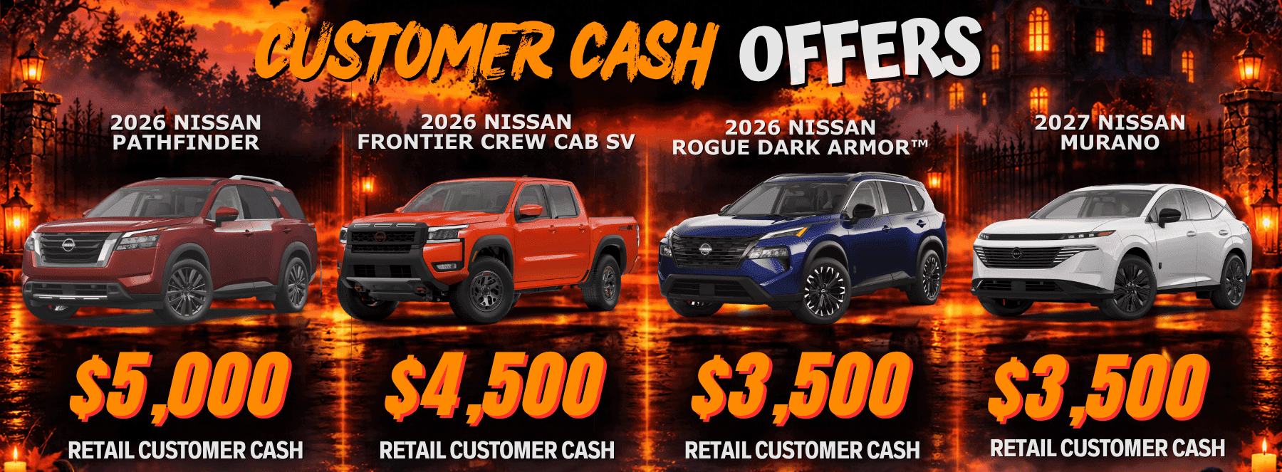 CUSTOMER CASH OFFERS