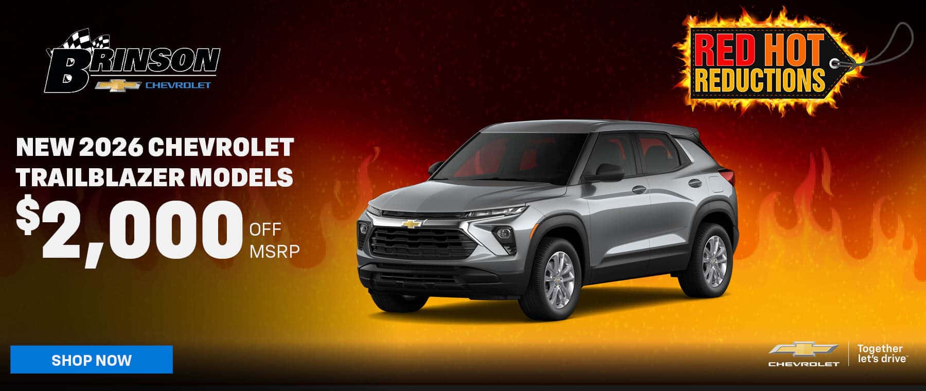 New 2026 Chevrolet Trailblazer Models