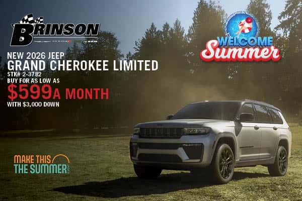 Buy A NEW 2026 JEEP GRAND CHEROKEE LIMITED FOR AS LOW AS $599 A MONTH