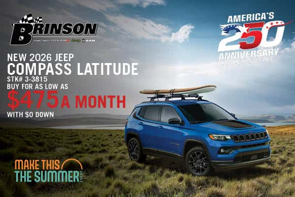 NEW 2026 JEPP COMPASS LATITUDE