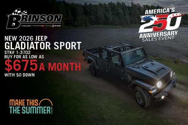NEW 2026 JEEP GLADIATOR SPORT 