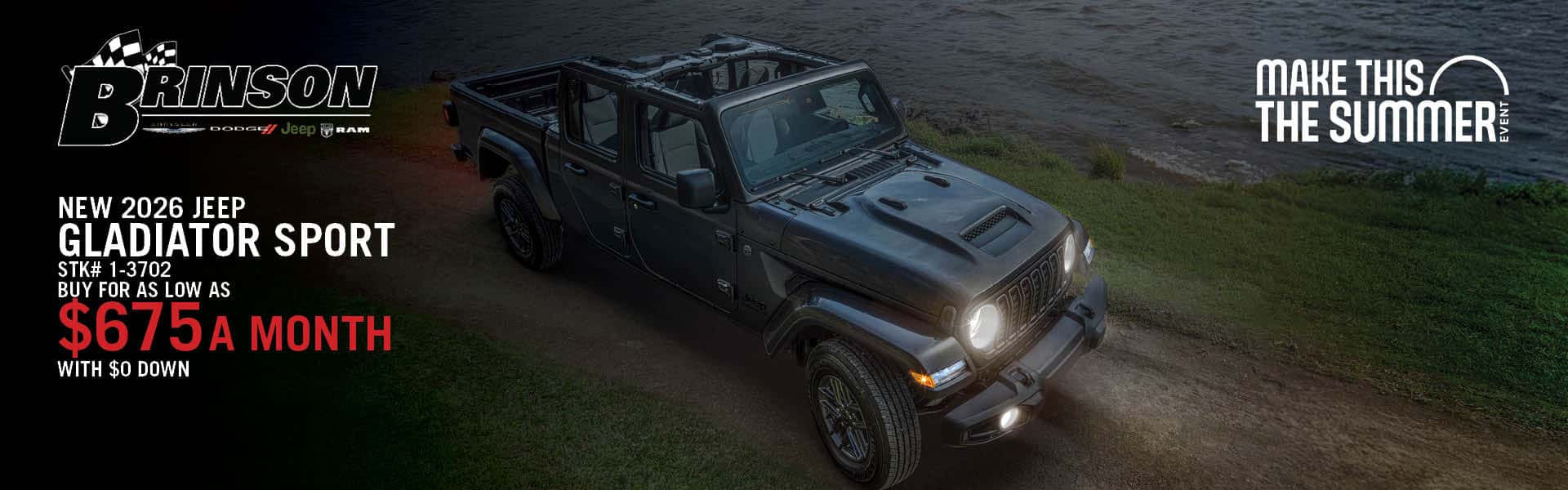 NEW 2026 JEEP GLADIATOR SPORT
