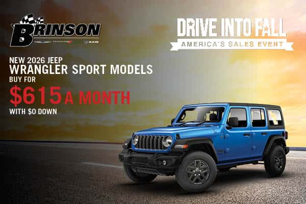 New 2026 JEEP WRANGLER SPORT Models