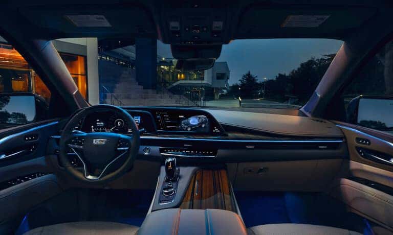 2024 Cadillac Escalade infotainment system and dashboard
