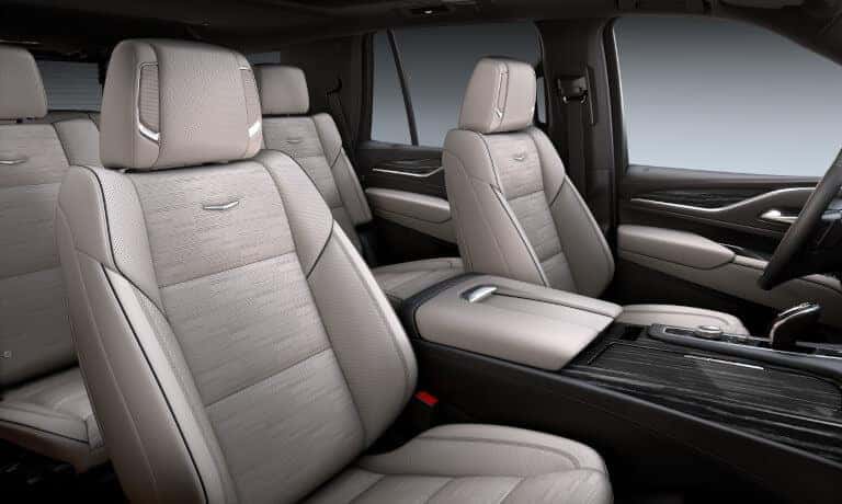 2024 Cadillac Escalade interior seating