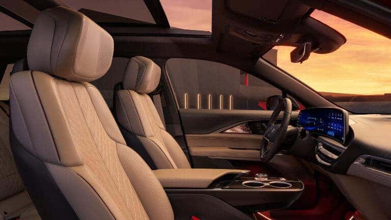 2024 Cadillac LYRIQ interior seats