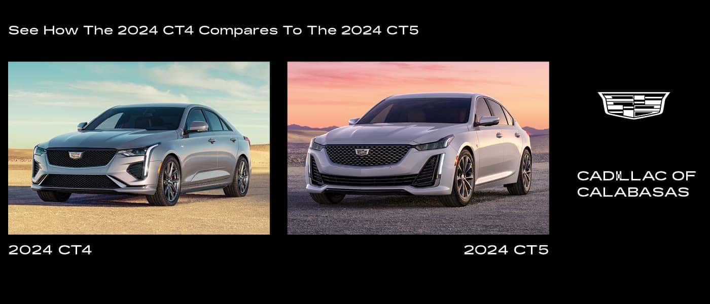 2024 Cadillac CT4 vs. CT5