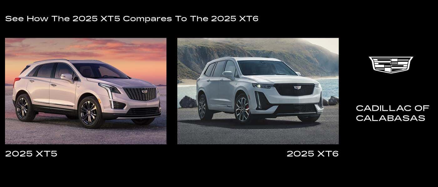 2025 Cadillac XT5 vs. XT6