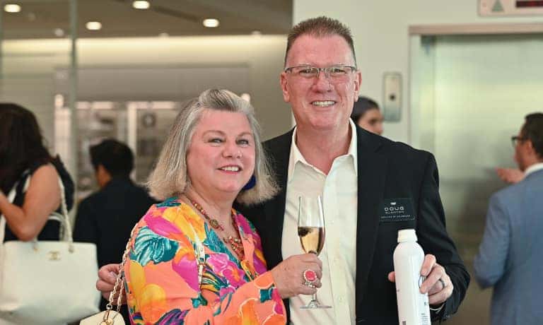 Guests at the Grand Reopening