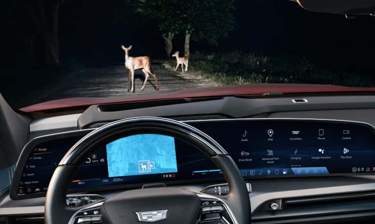 2026 Cadillac VISTIQ night vision tech