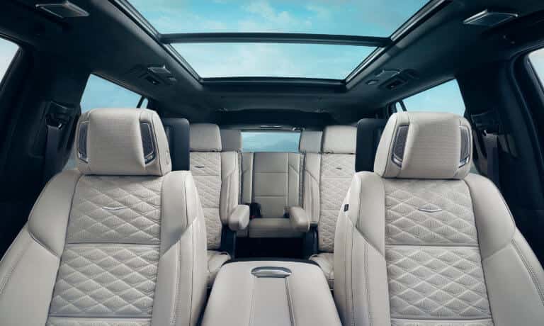 2026 Cadillac Escalade interior seating