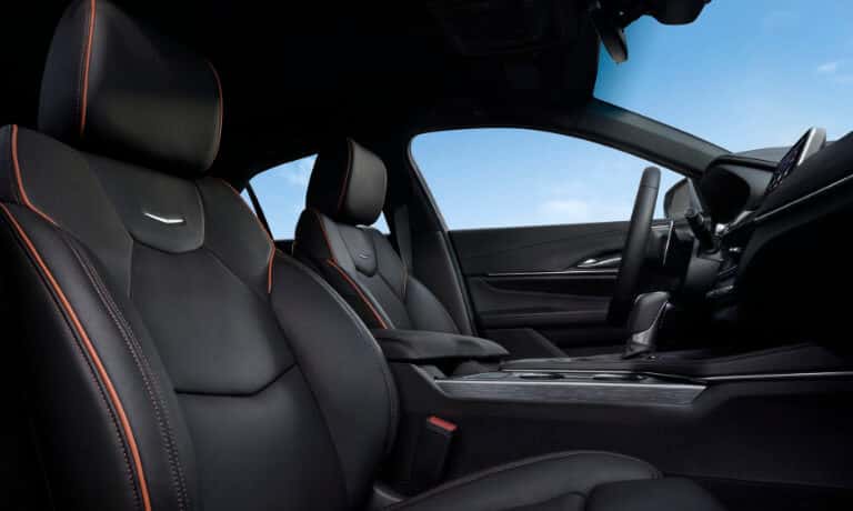 2026 Cadillac CT4 interior front seats