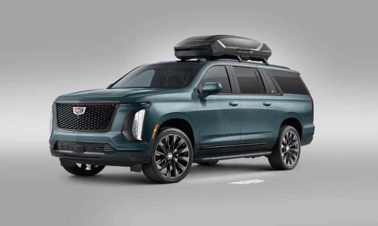 2026 Cadillac Escalade ESV with clamshell on top