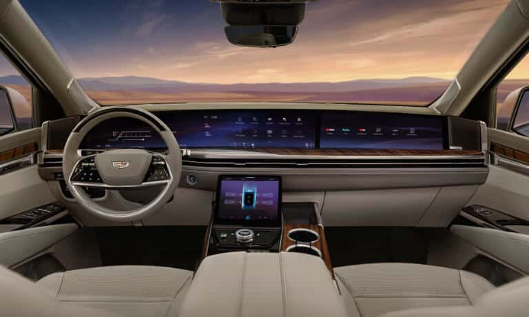 2026 Cadillac Escalade interior dashboard