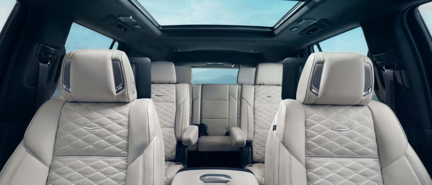 2026 Cadillac Escalade interior seating