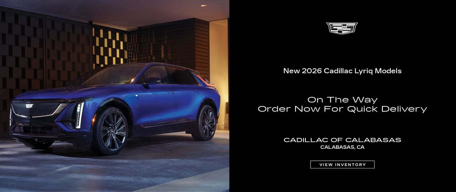 New 2026 Cadillac Lyriq models are on the way, order now for quick delivery.