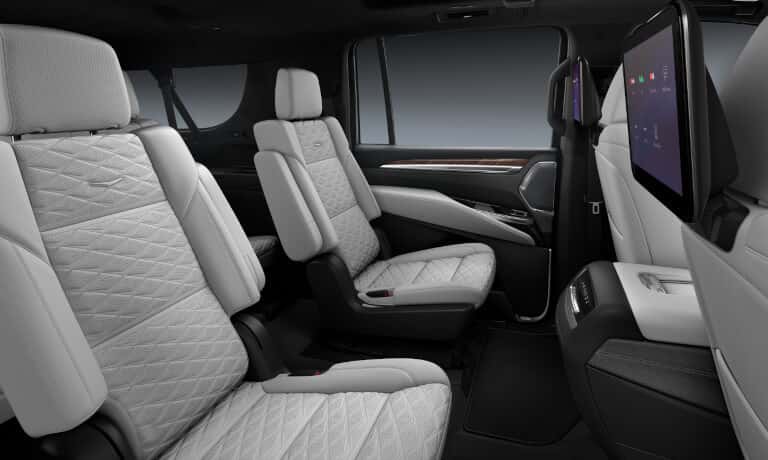 2026 Cadillac Escalade ESV middle seats and screens