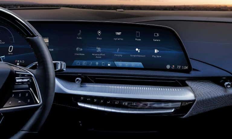 2027 Cadillac OPTIQ infotainment system