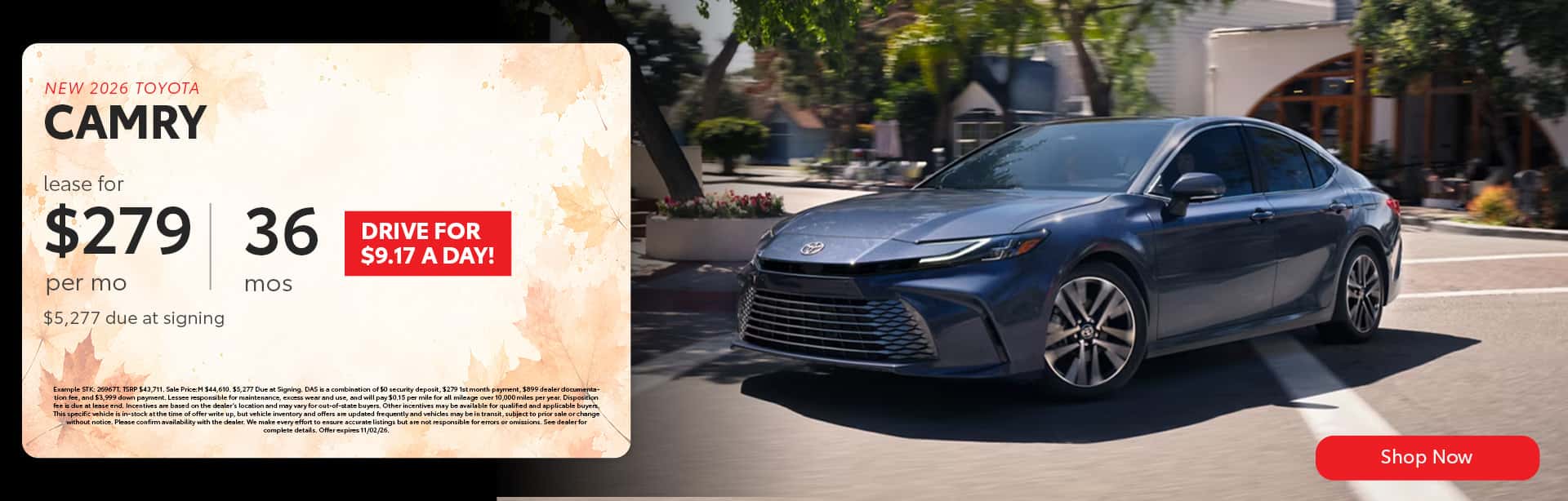 New 2026 Toyota Camry