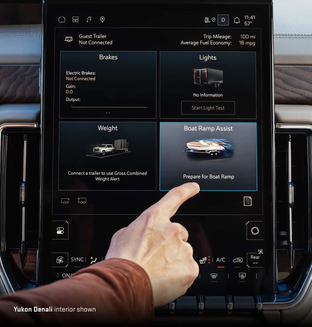 Yukon Denali interior shown