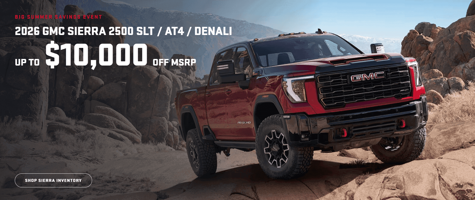 GMC 2500 HD Offer