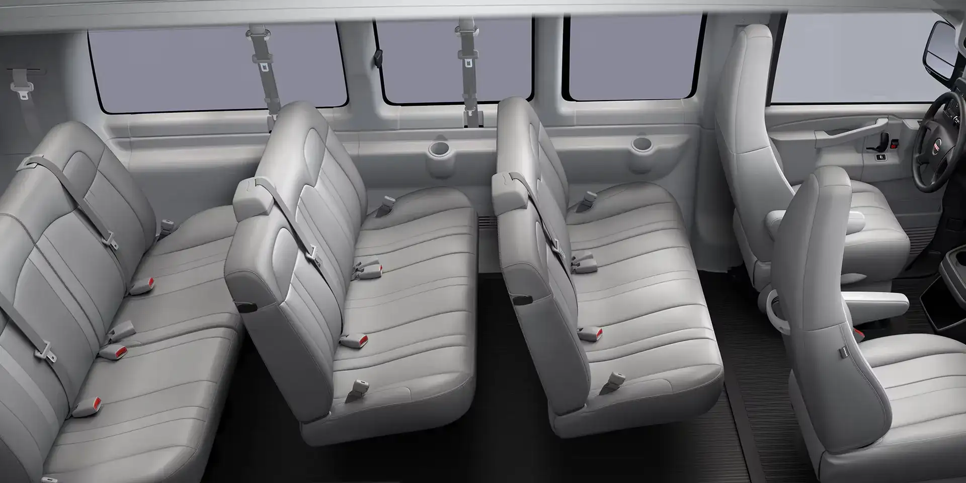 2026 GMC Savana showcasing it's interior comfort