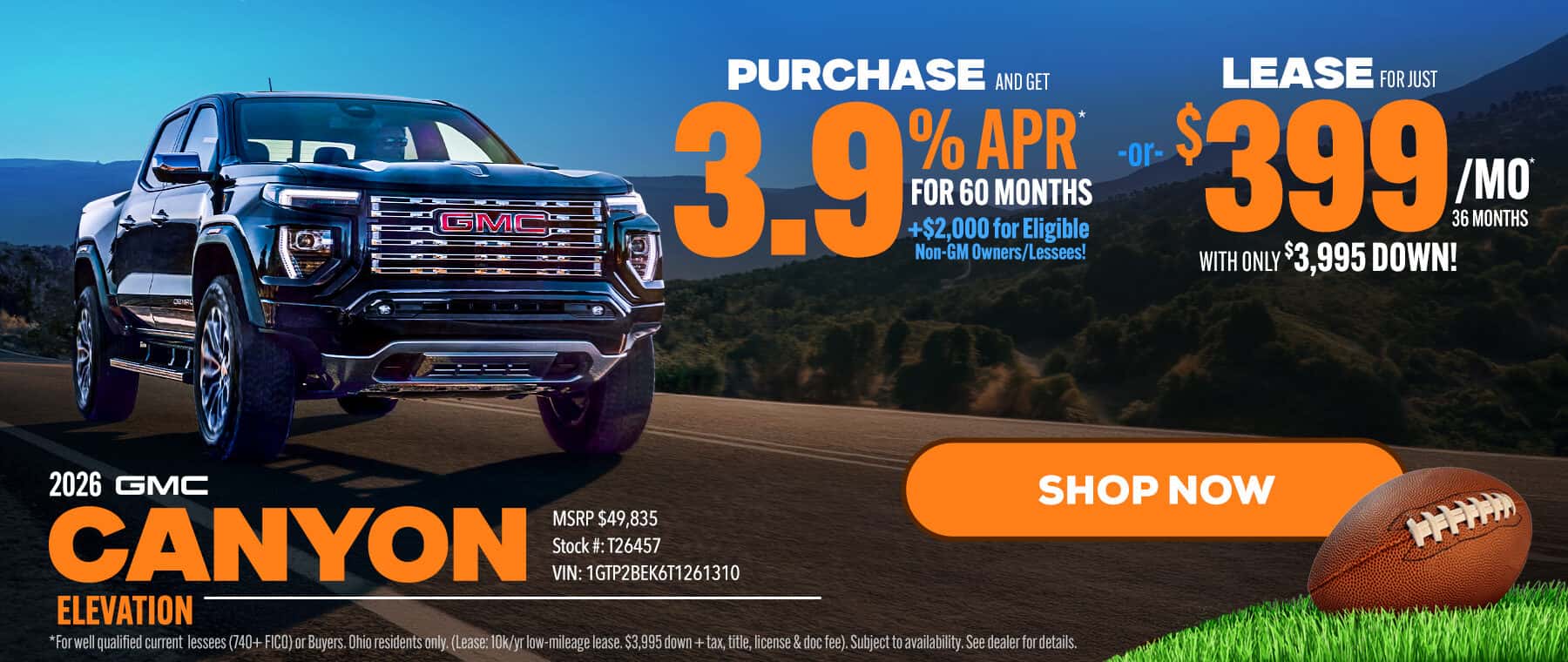 GMC Canyon Labor Day Sales Event in Delaware Ohio