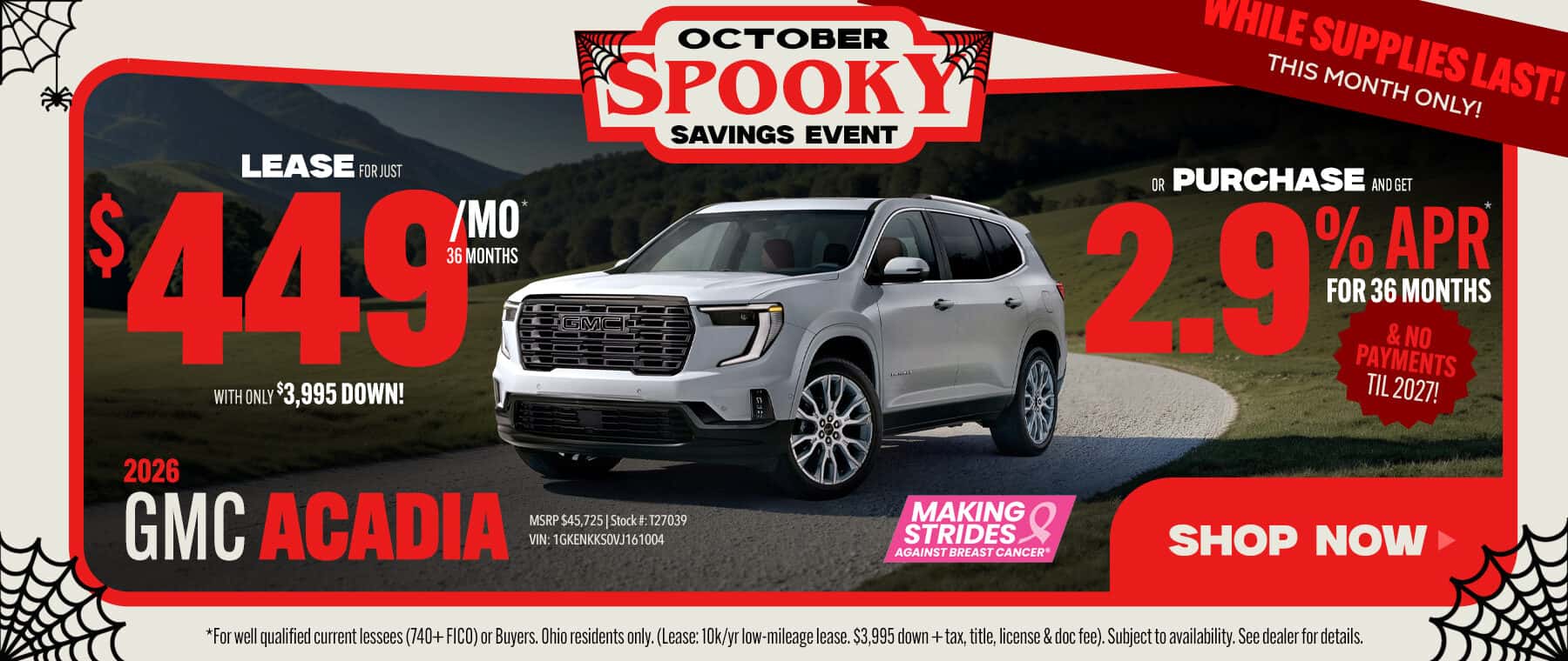 GMC Acadia in Sidney Ohio