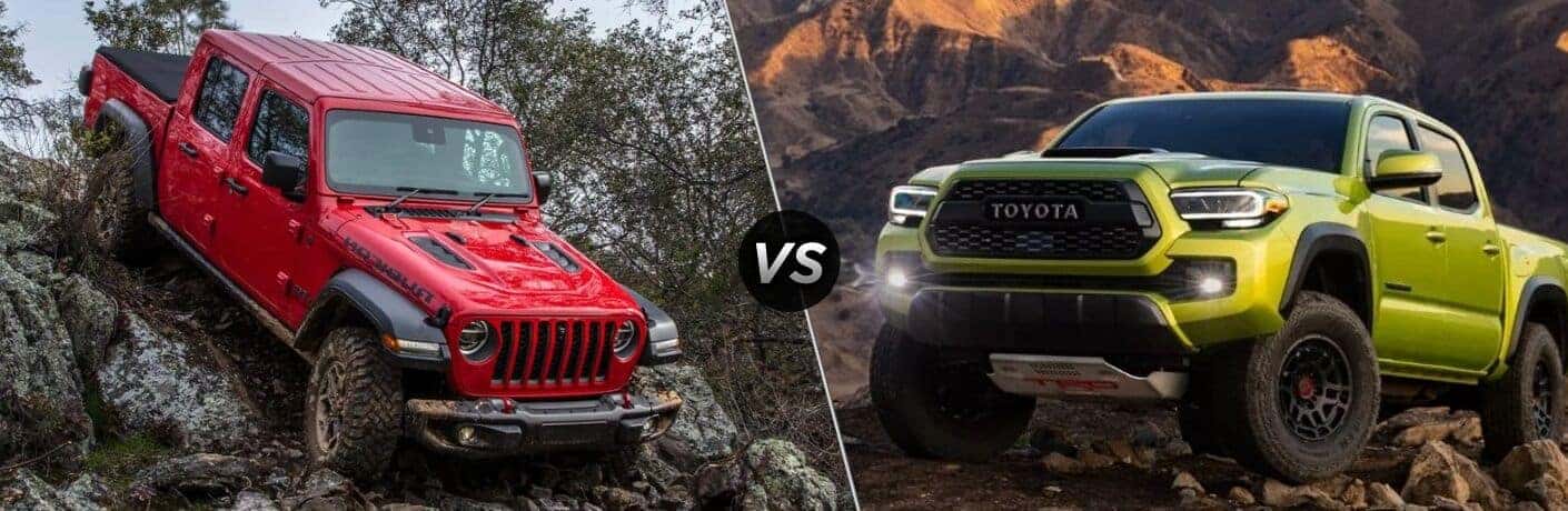 Jeep Gladiator vs Toyota Tacoma
