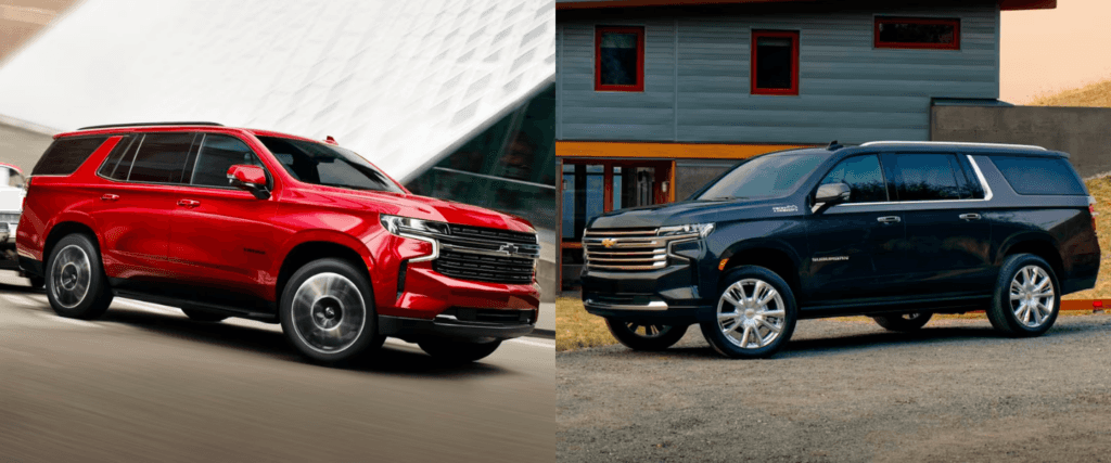 2023 CHEVY TAHOE VS 2023 CHEVY SUBURBAN