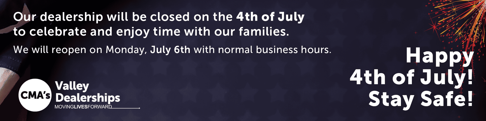 4th of July Holiday Hours