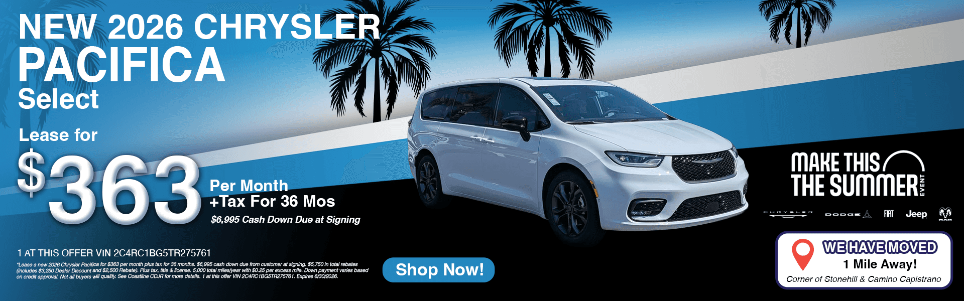 2026 Chrysler Pacifica