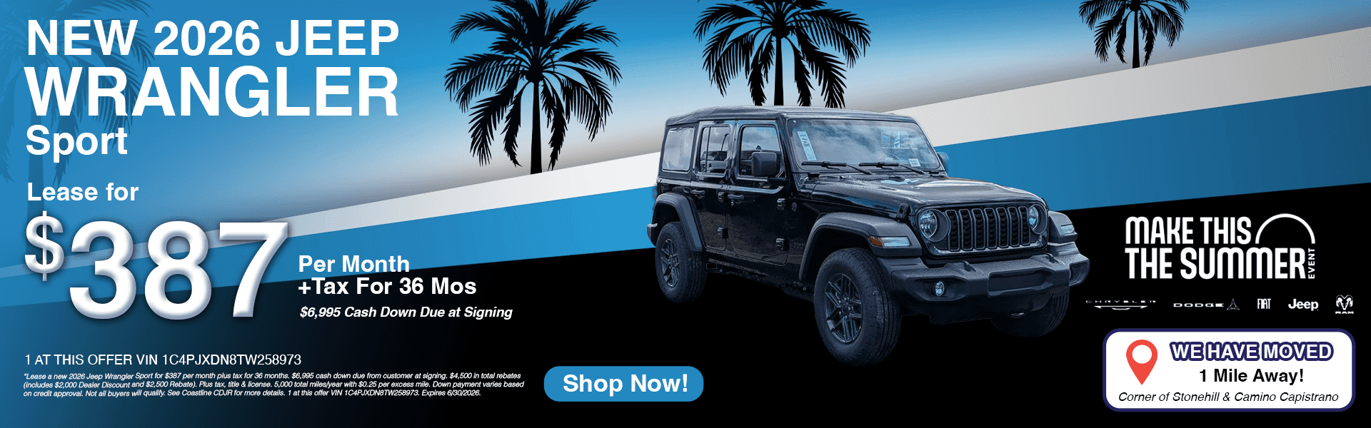 2026 Jeep Wrangler Sport