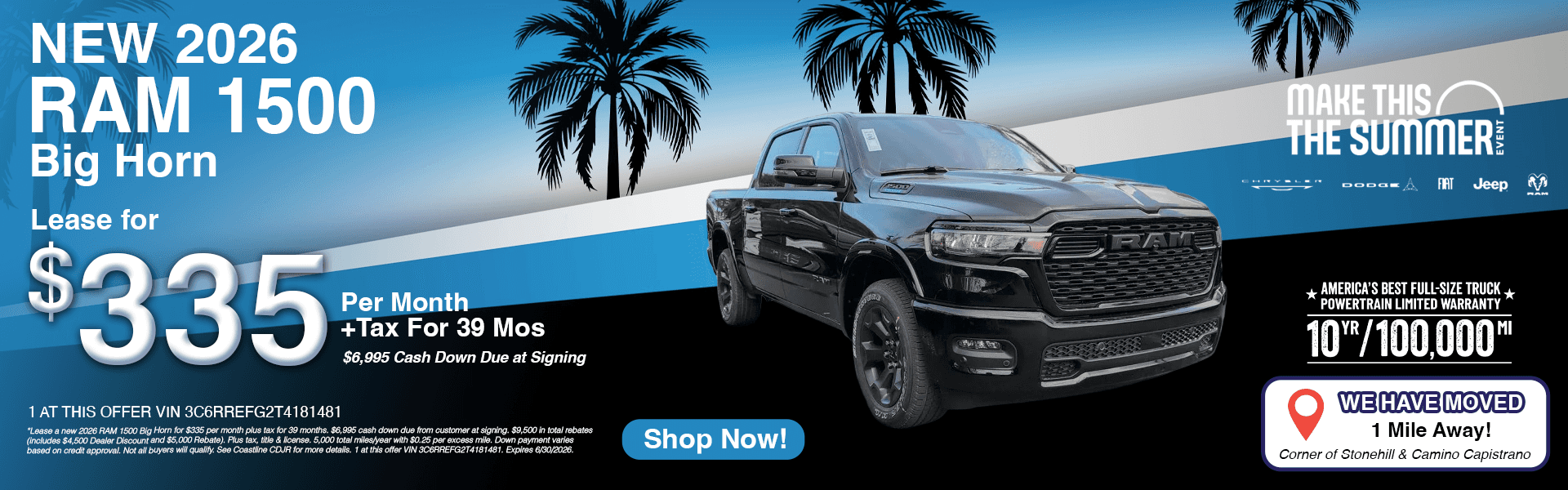 2026 RAM 1500 Big Horn