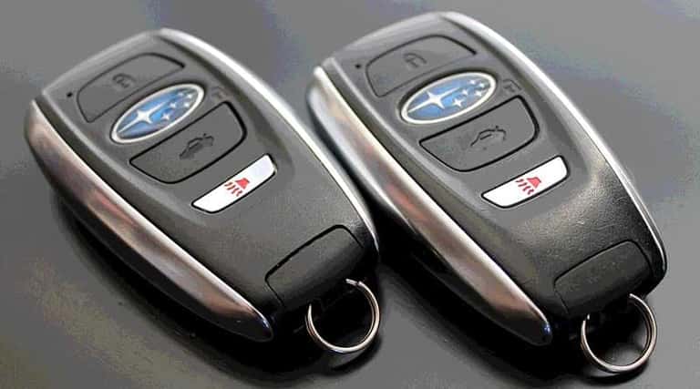 Key fob deals auto start