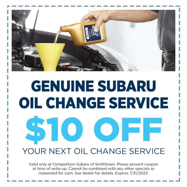 Auto service specials competition subaru of smithtown near stony brook