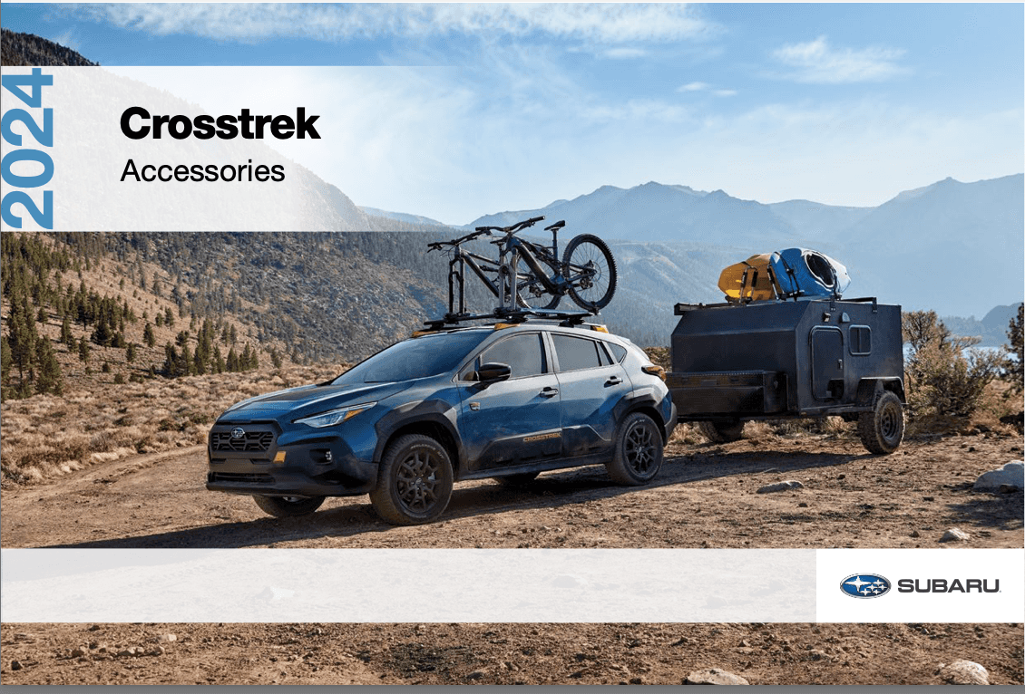 2024 Crosstrek Wilderness Accessory Brochure Competition Subaru of