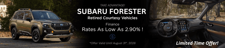 August-Forester-Loaners