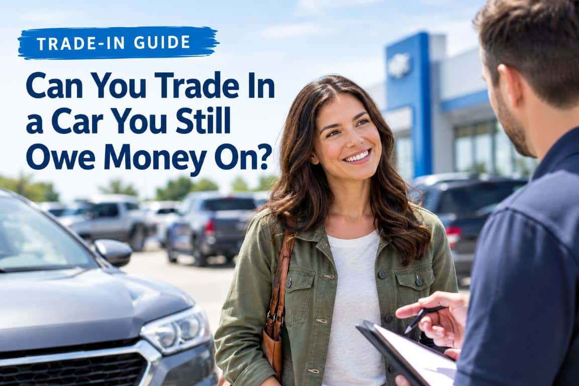 Trading in a car that still has a loan
