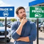Trade in or sell privately