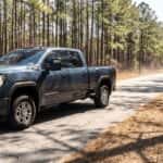 2026 GMC Sierra 2500 HD on hot pavement in Rockingham, NC summer heat