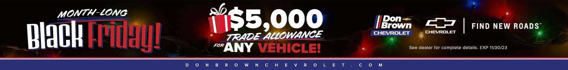 Black Friday - Trade Allowance