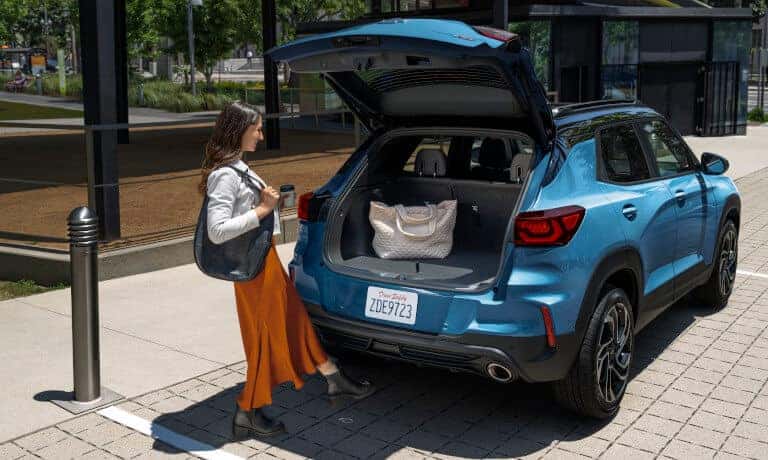 2026 Chevy Trailblazer cargo space