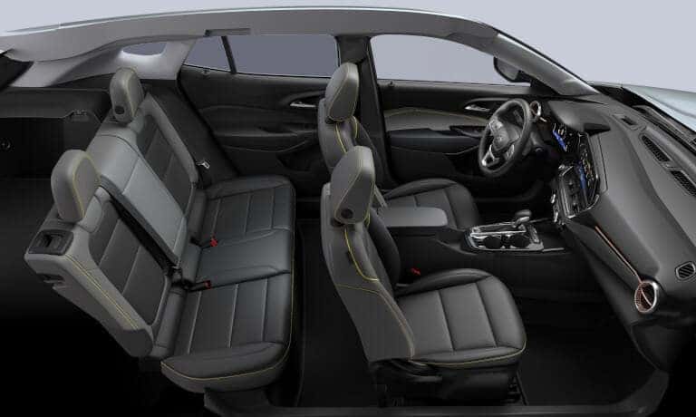 2026 Chevy Trax Seats Side View