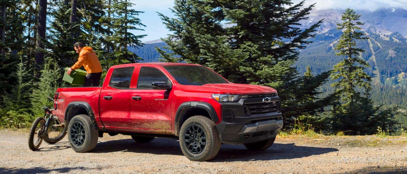 2026 Chevy Colorado Exterior With Bike