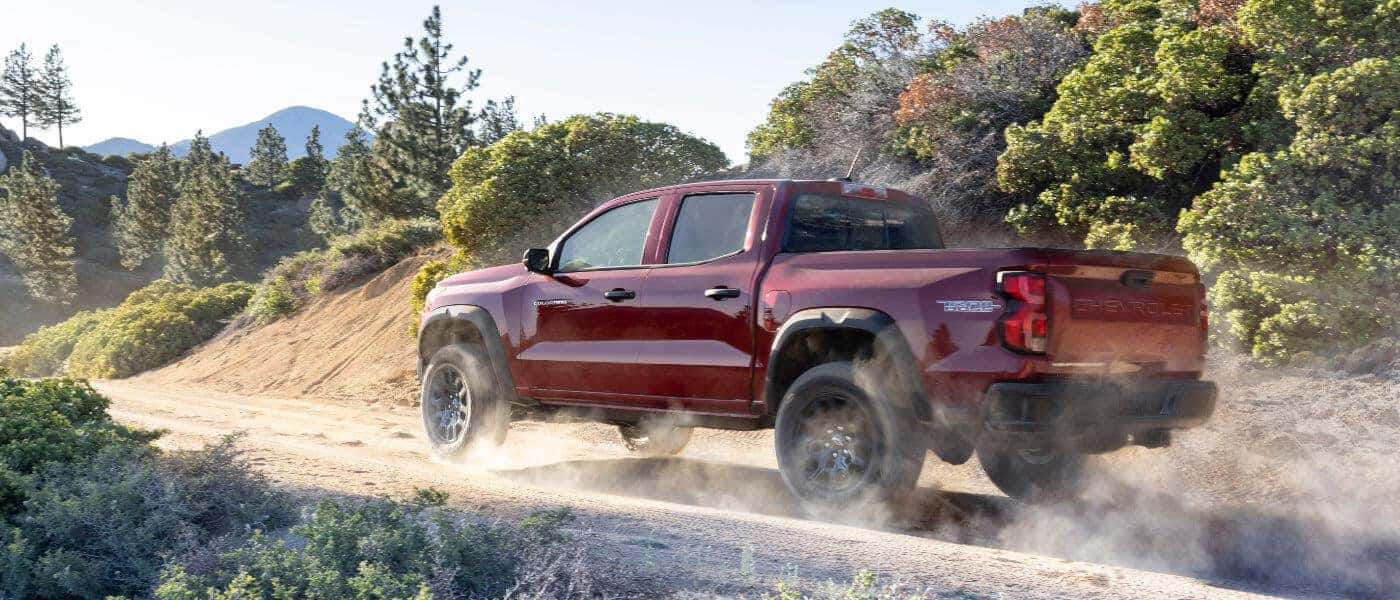 2026 Chevy Colorado Exterior on Canyon Road