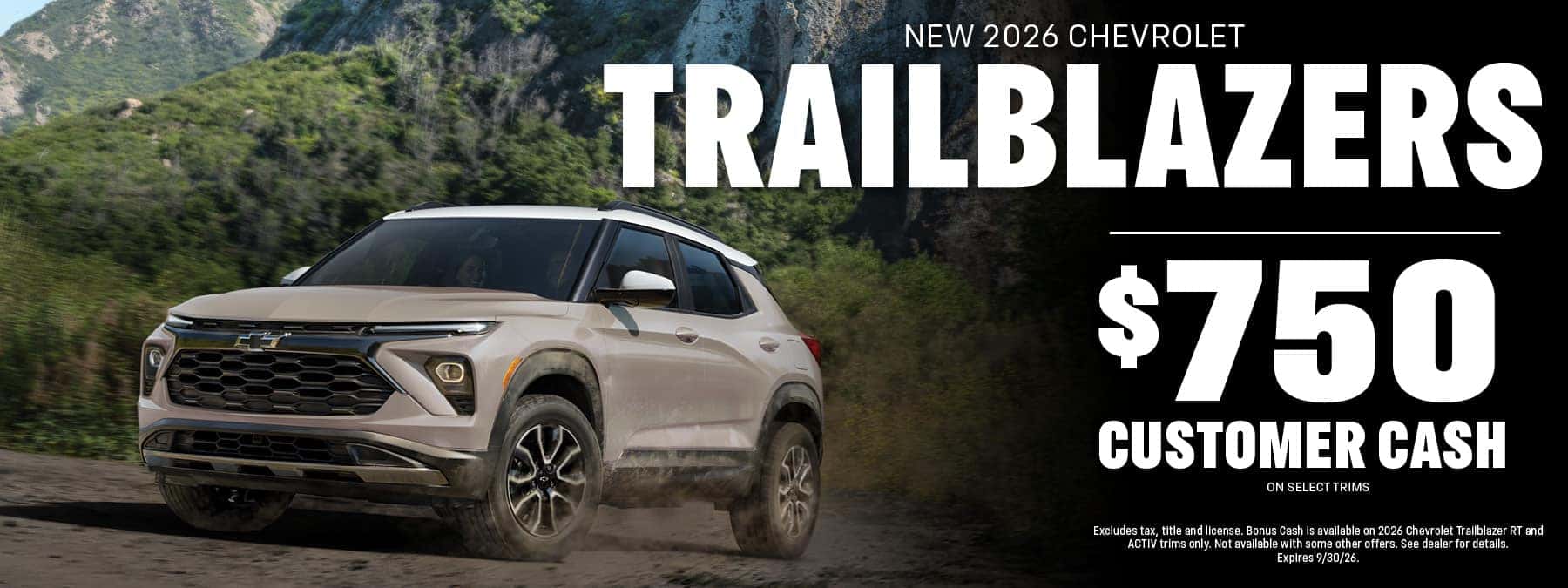 New 2026 Chevy Trailblazer | Don Brown Chevy